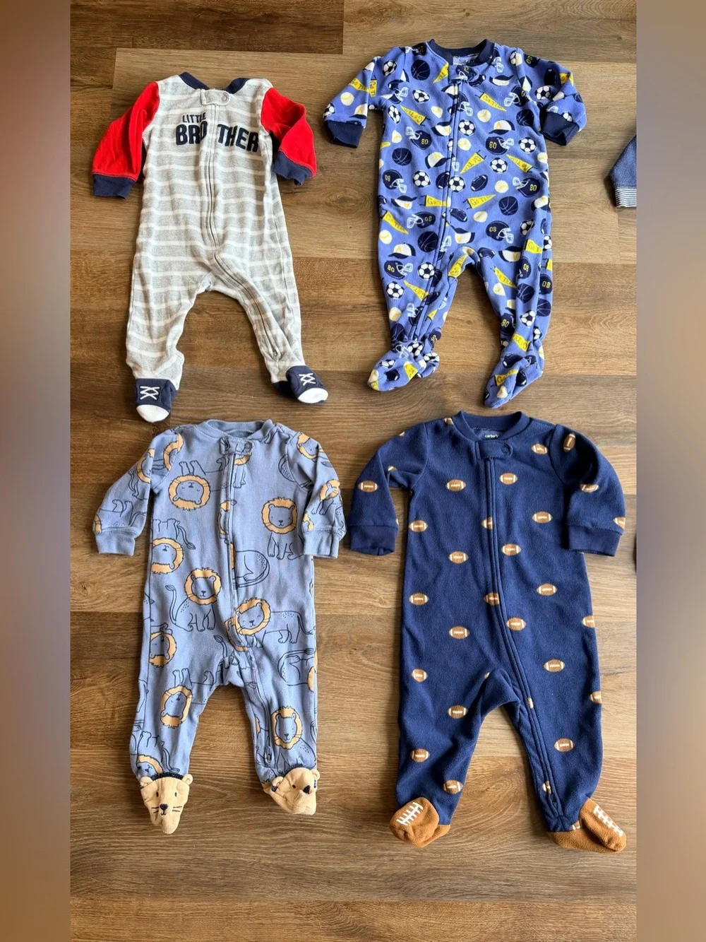 CARTER’S | Sleeper Bundle | Baby Pajamas | Fleece Footed PJs